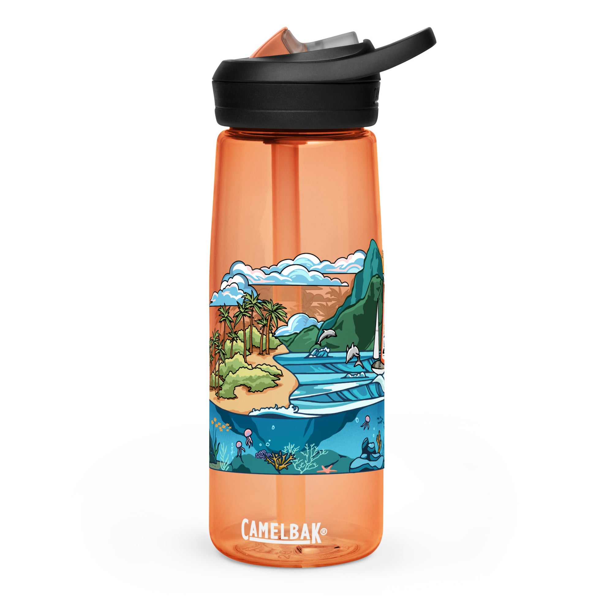 Sports Water Bottle - CamelBak Eddy - Desert Sunrise image