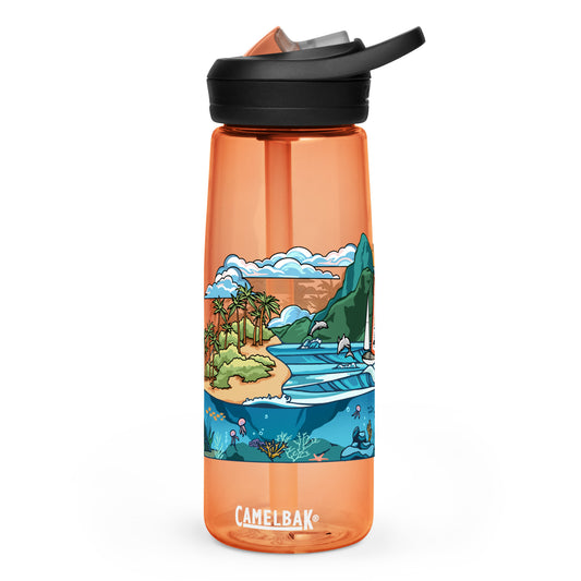 Sports Water Bottle - CamelBak Eddy - Desert Sunrise image