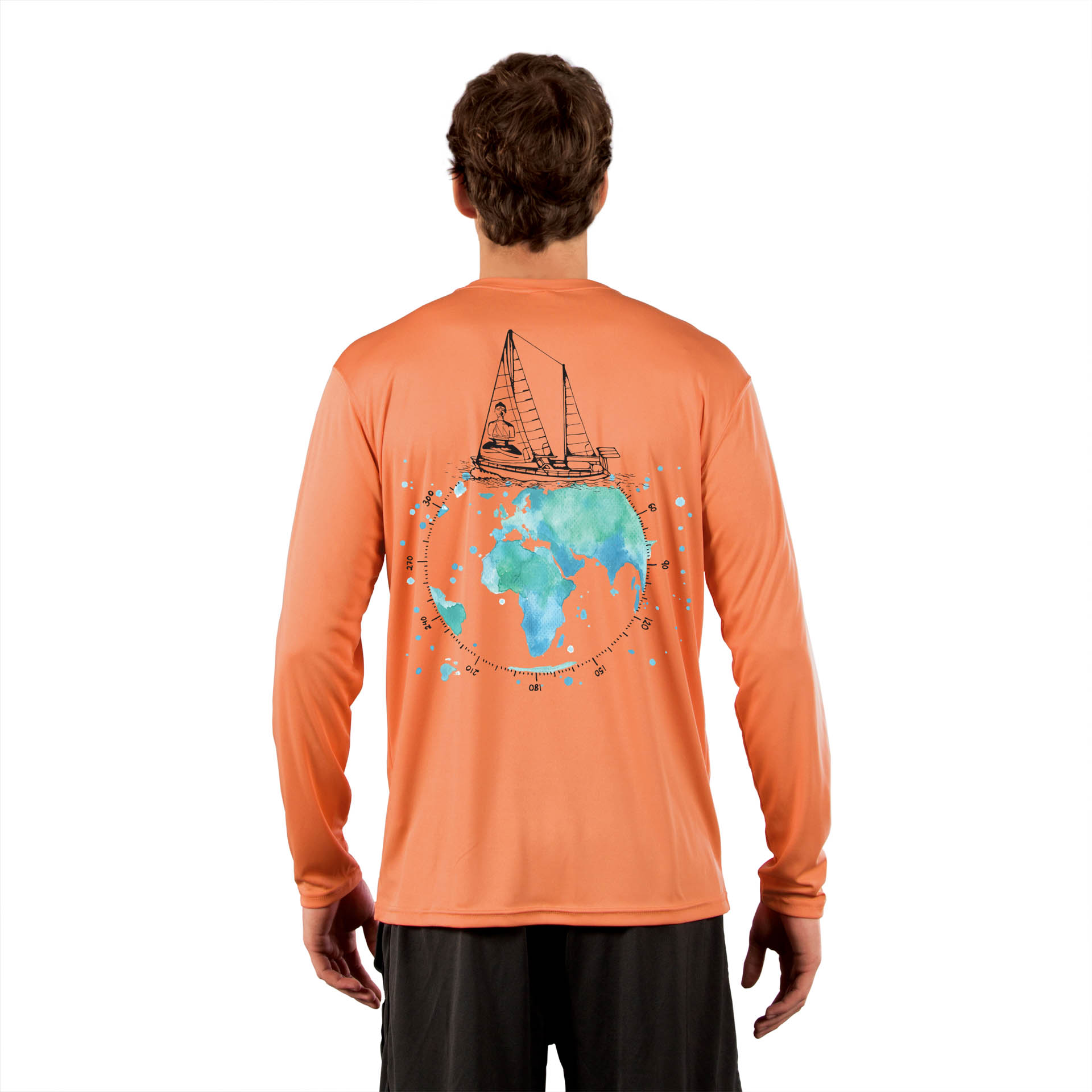 Mens Sun Shirt - XXXXL CORAL image